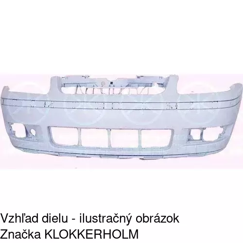 Predný nárazník POLCAR 952507-Q