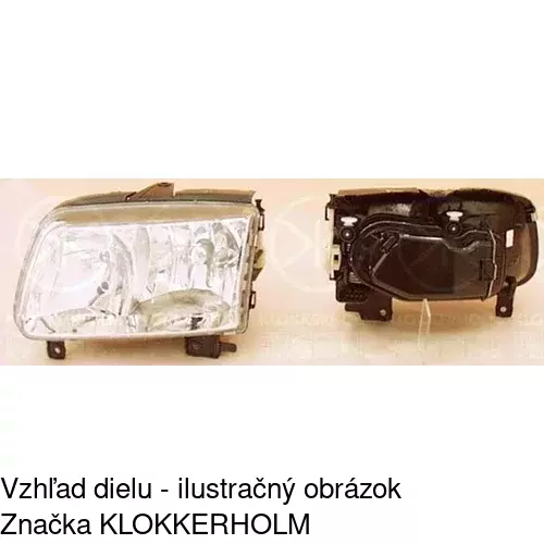Hlavný reflektor 9525092E /POLCAR/ - obr. 3