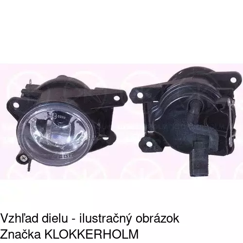 Hmlové svetlo - predné 952530-E /POLCAR/ - obr. 1