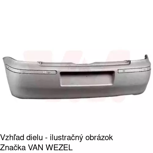 Zadný nárazník 952596-J /POLCAR/ - obr. 2