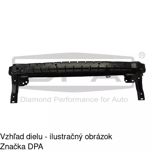 Výstuha nárazníka 953307-3 /POLCAR/ - obr. 1