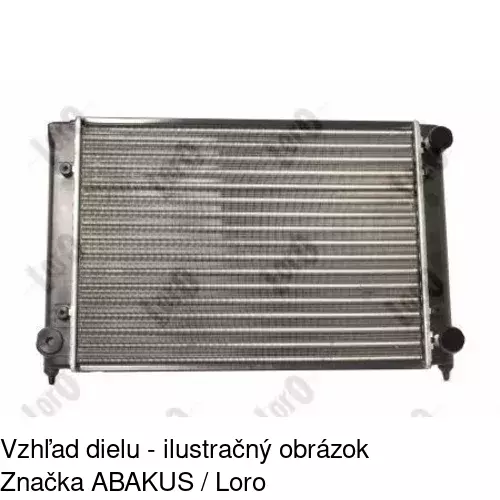 Chladiče vody 953408-0 /POLCAR/ - obr. 2