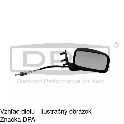 Vonkajšie zrkadlo 9534522E /POLCAR/ - obr. 5
