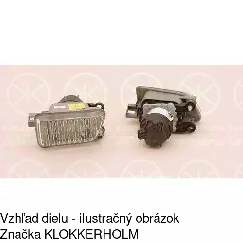 Hmlové svetlo - predné 953729-E /POLCAR/ - obr. 2