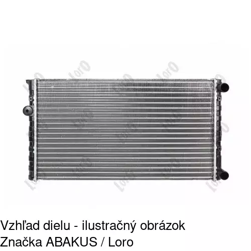 Chladiče vody 953808-8 /POLCAR/ - obr. 3