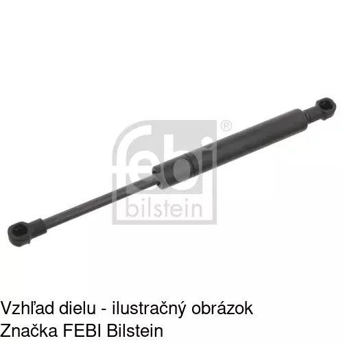 Plynová pružina 9539ABD /POLCAR/ - obr. 2
