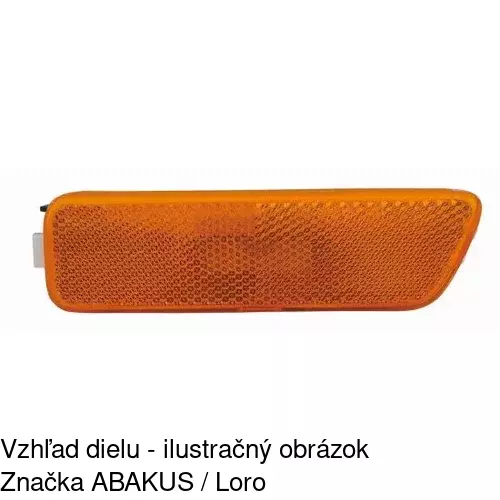 Bočná smerovka POLCAR 9541195R