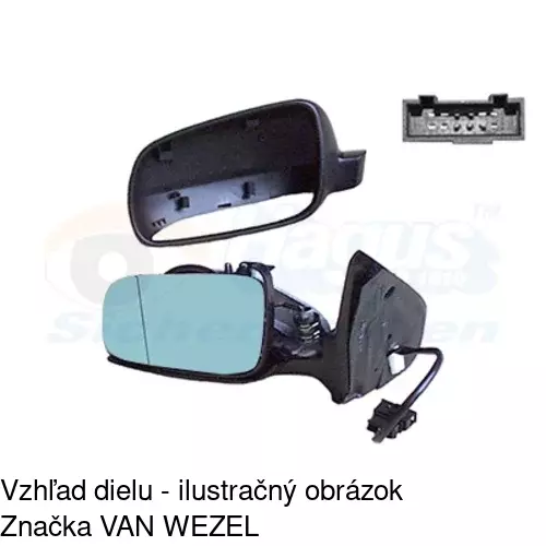 Vonkajšie zrkadlo 954151-M /POLCAR/ - obr. 5