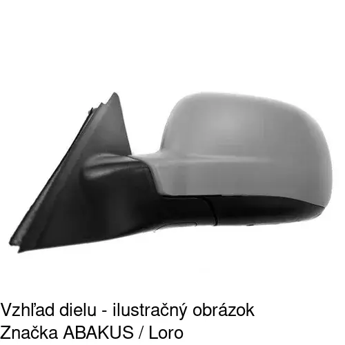 Vonkajšie zrkadlo 9541512M /POLCAR/ - obr. 1