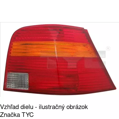 Zadné svetlo 9541871E /POLCAR/ - obr. 2
