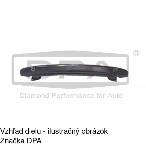 Výstuha nárazníka 954196-3 /POLCAR/ - obr. 1
