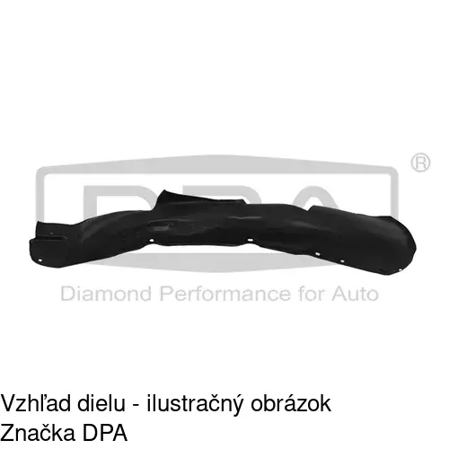 Podblatník (plast) 9541FP1Q /POLCAR/ - obr. 1
