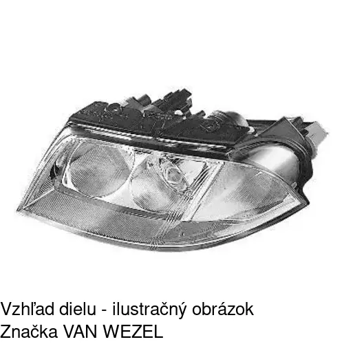 Hlavný reflektor 9549103E /POLCAR/ - obr. 5