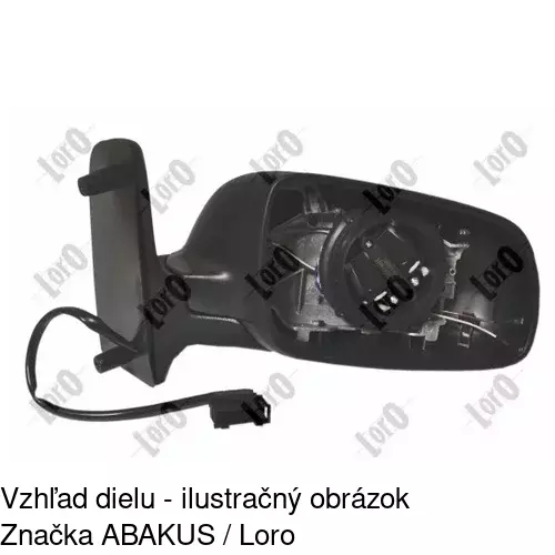 Vonkajšie zrkadlo 9550524M /POLCAR/ - obr. 1