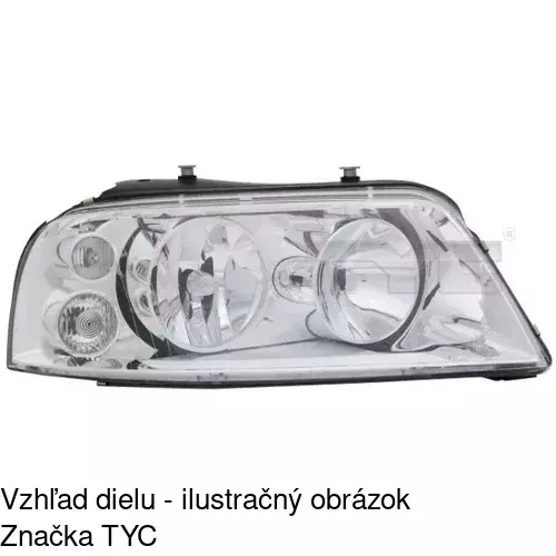 Hlavný reflektor POLCAR 955109-E