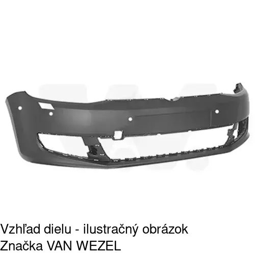 Predný nárazník 955207-4 /POLCAR/ - obr. 1