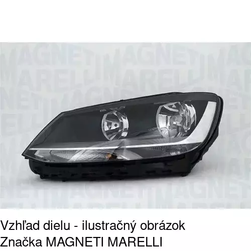Hlavný reflektor 955209-U /POLCAR/ - obr. 1