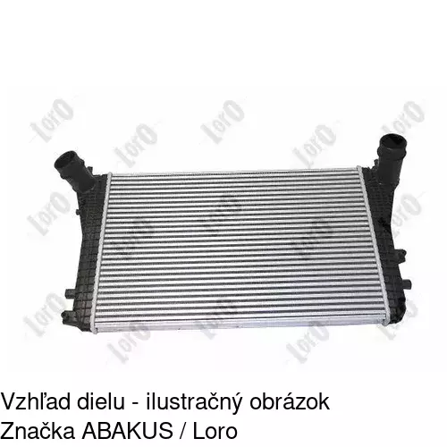 Chladiče vzduchu (Intercoolery) 9555J81X /POLCAR/ - obr. 3