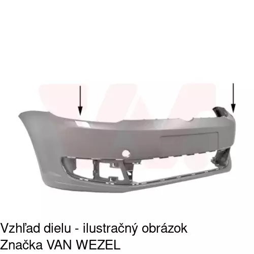 Predný nárazník 956307-4 /POLCAR/ - obr. 1