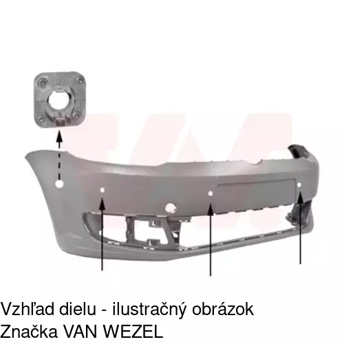 Predný nárazník 9563075J /POLCAR/ - obr. 1