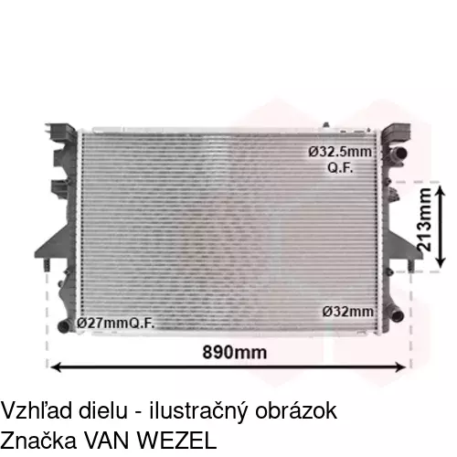 Chladiče vody 9568082X /POLCAR/ - obr. 4