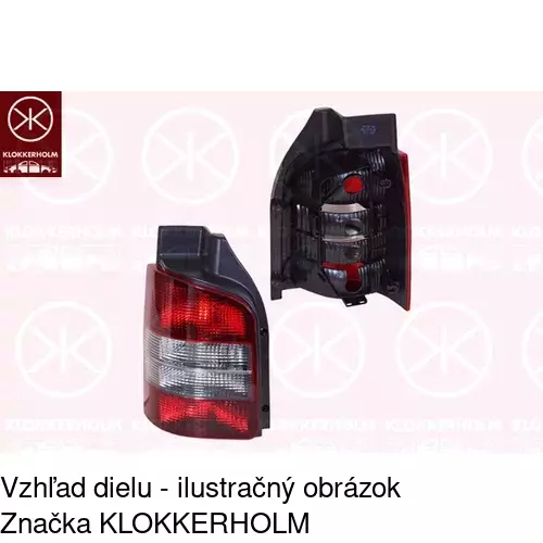 Zadné svetlo 9568872H /POLCAR/ - obr. 1