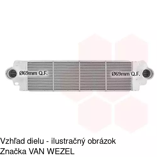 Chladiče vzduchu (Intercoolery) 9568J8-1 /POLCAR/ - obr. 4
