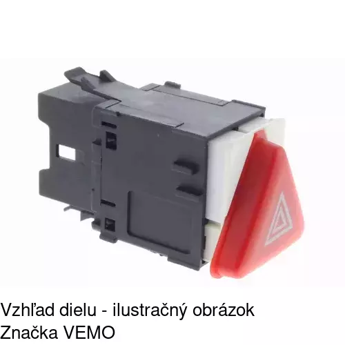 Spínač núdzových svetiel 9568P-30 /POLCAR/ - obr. 1