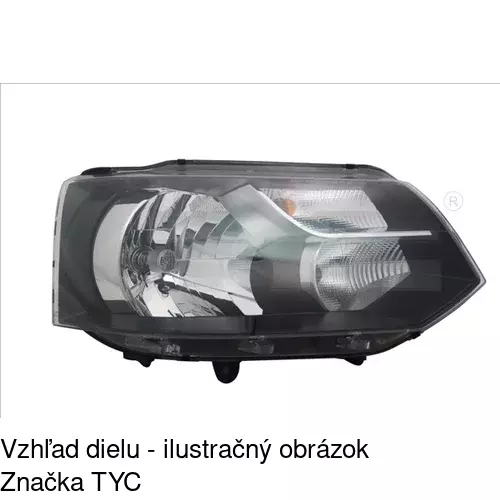 Hlavný reflektor POLCAR 9569101U