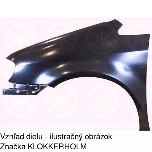 Predný blatník POLCAR 957802-J