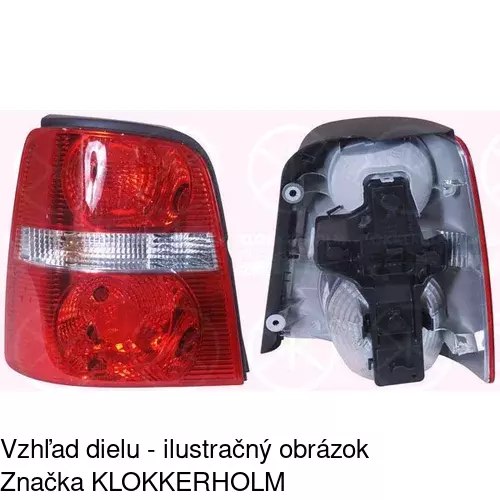 Zadné svetlo 9578870E /POLCAR/ - obr. 1
