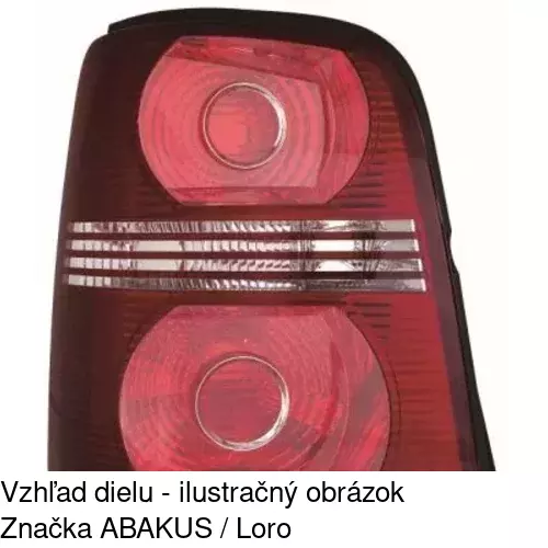 Zadné svetlo 957987-E /POLCAR/ - obr. 2