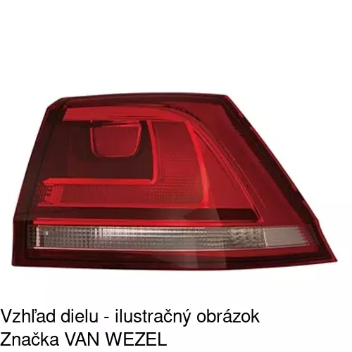Zadné svetlo 95C2884V /POLCAR/ - obr. 3