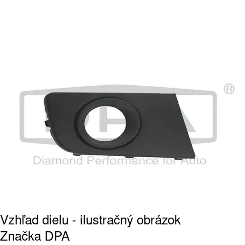 Kryt v nárazníku 95P127-1 /POLCAR/ - obr. 1