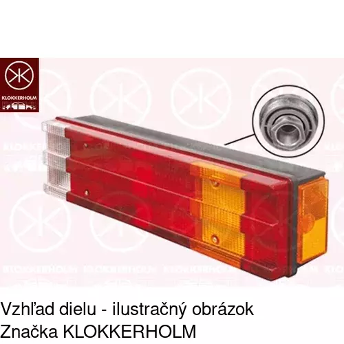 Zadné svetlo POLCAR 99LT061E