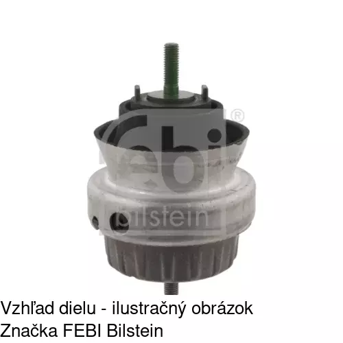 Silentblok motora POLCAR AU-EM009