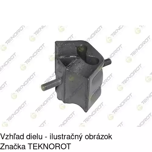 Silentblok motora AU-EM014 /POLCAR/ - obr. 3
