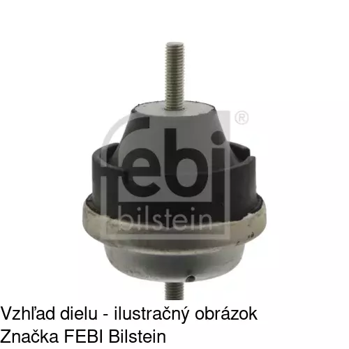 Silentblok motora POLCAR CI-EM007