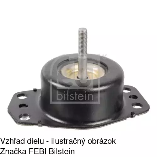 Silentblok motora RE-EM041 /POLCAR/ - obr. 1