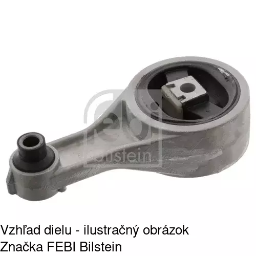 Silentblok motora RE-EM048 /POLCAR/ - obr. 2
