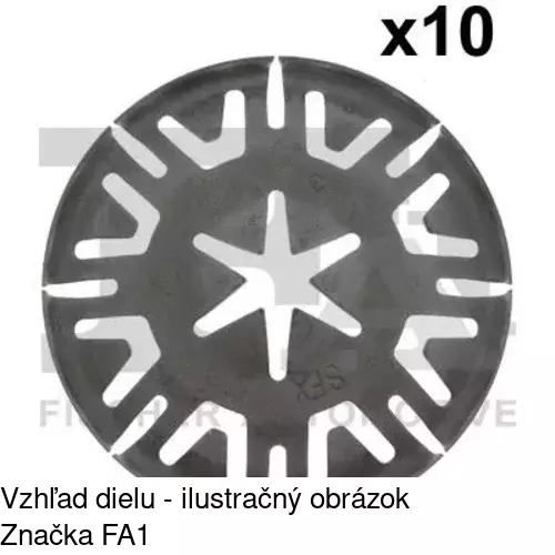 Montážny plech RX70143Z /POLCAR/ - obr. 5