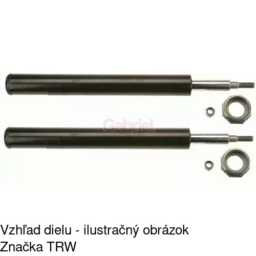 Plynový tlmič S010243G /POLCAR/ - obr. 2