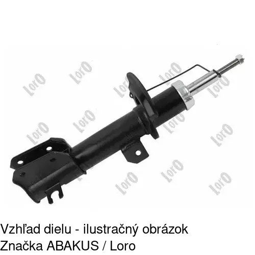 Plynový tlmič S010610G /POLCAR/ - obr. 1