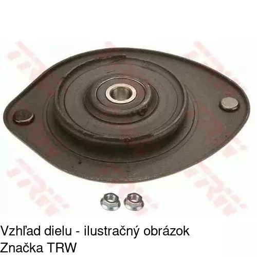 Uchytenie tlmiča POLCAR S020049