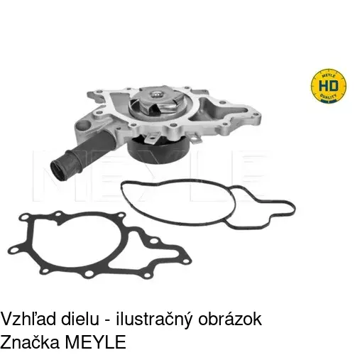 Vodné čerpadlo S10-307 /POLCAR/ - obr. 3