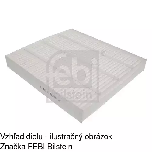 Kabínový filter s uhlíkom POLCAR S11-1032