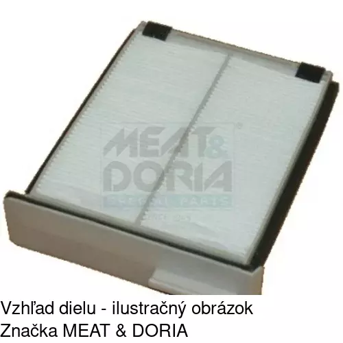 Kabínový filter s uhlíkom S11-1072 /POLCAR/ - obr. 4