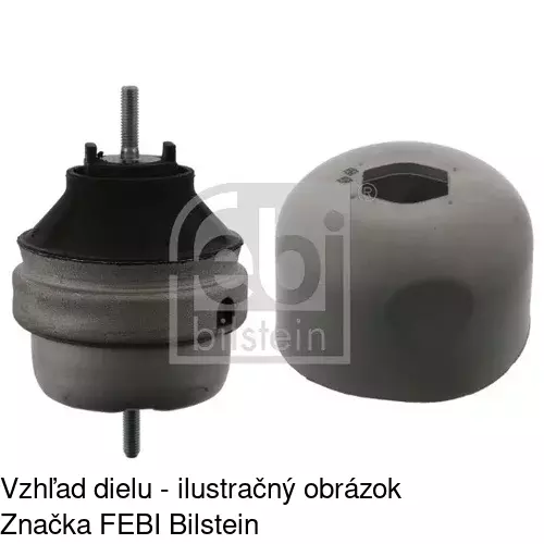Silentblok motora POLCAR S2213038