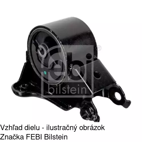 Silentblok motora POLCAR S2227044