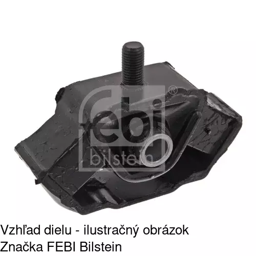 Silentblok prevodovky POLCAR S2250013